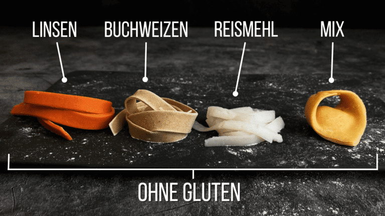 Glutenfreie Nudeln selber machen (mit und ohne Ei)