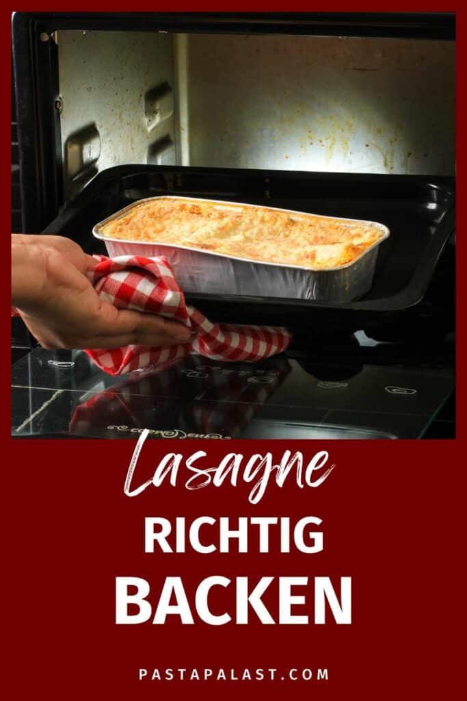 Lasagne backen - So geht's