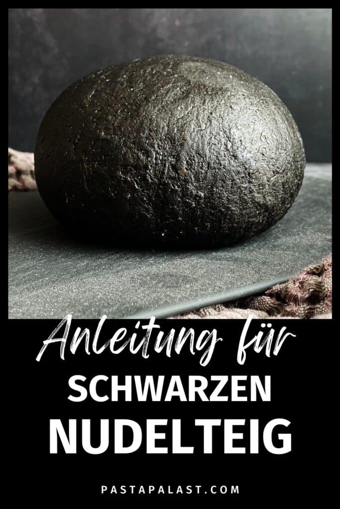 Schwarzer Nudelteig – Pinterest 