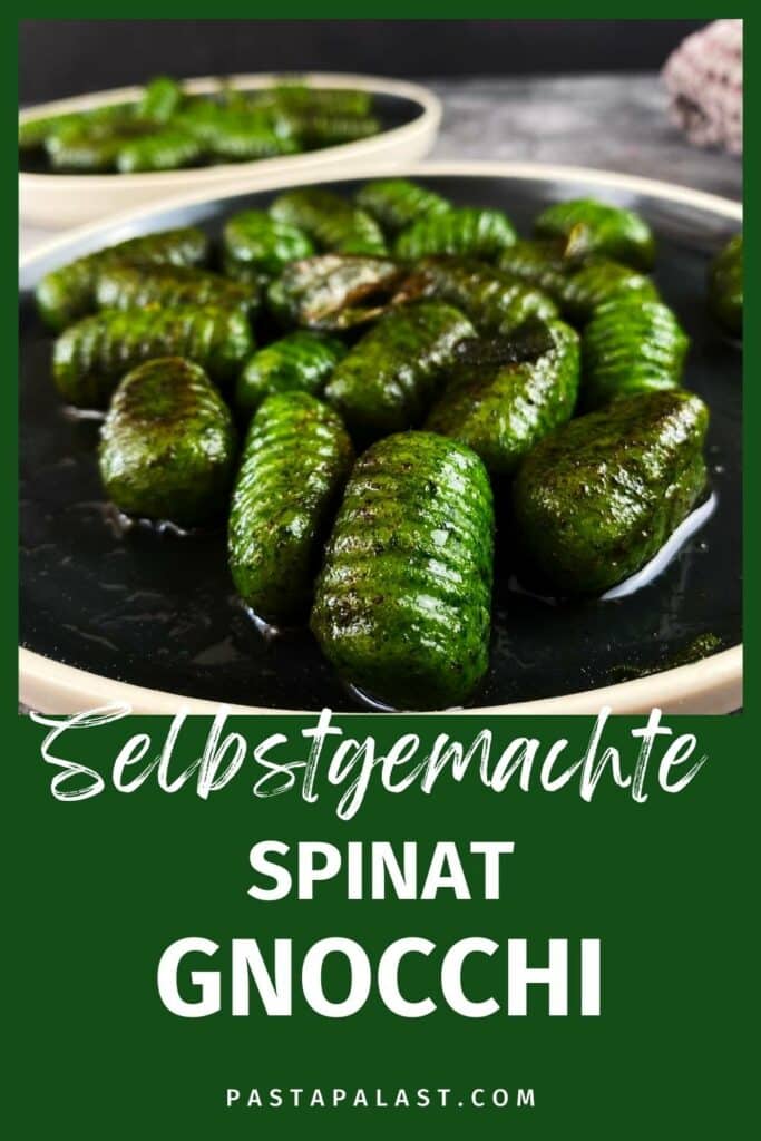Selbstgemachte Spinat Gnocchi mit Salbei Butter Pinterest