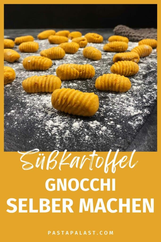 Hausgemachte Süßkartoffel Gnocchi